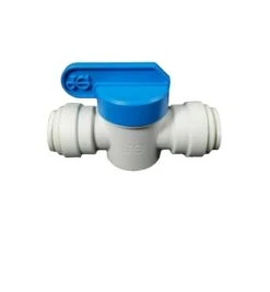 JOHN GUEST 12MM JG ISOLATION TAP WHITE & BLUE SHUT OFF CARAVAN CAMPER RV 042583