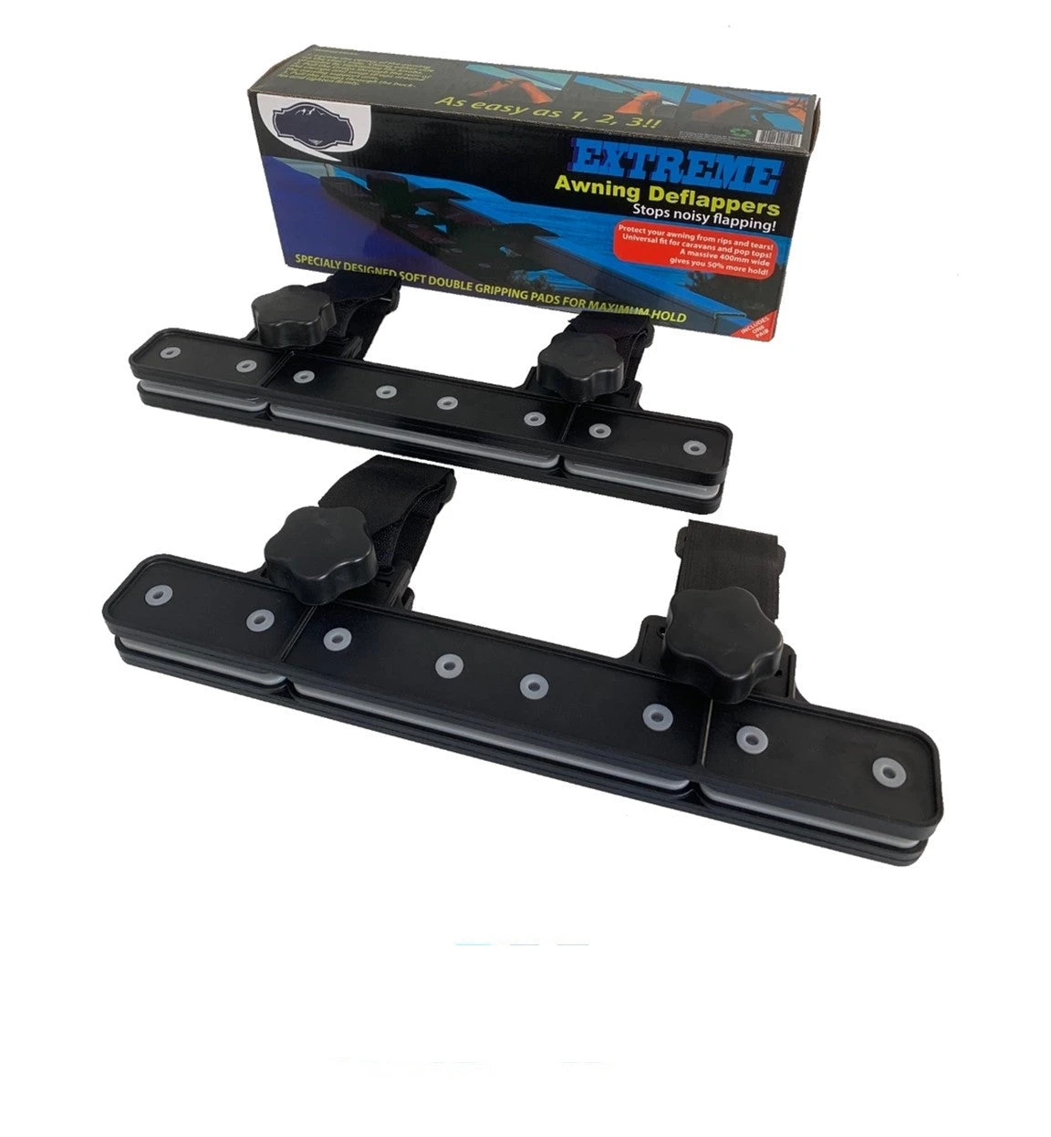 EXTREME AWNING DEFLAPPERS SUITS MOST CARAVANS AND POP TOP AWNINGS 0529 2 EXTREME AWNING DEFLAPPERS SUITS MOST CARAVANS AND POP TOP AWNINGS 0529 - Image 2