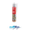 Wurth CARAVAN WHITE SILICONE SEALANT NEUTRAL PERFECT WHITE 310ML 08925102