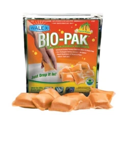 WALEX BIO-PAK DROP IN 15 SACHET CARAVAN TROPICAL TOILET CHEMICAL 043395