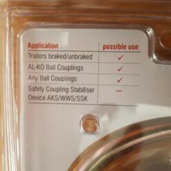 AL-KO ALKO UNIVERSAL COUPLING HITCH LOCK ANTI THEFT CARAVAN TRAILER BOAT 616950 -Sports Outdoor 112487187011 3