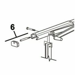 CAREFREE AWNING CENTRE GROUND SUPPORT RAFTER PIN KIT R00457 JAYCO 200-34150 -Sports Outdoor 12 2062d64d 54cd 4dbc a9f8 b598319b6546