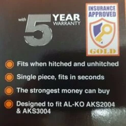 FULLSTOP™ SARACEN ALKO GULLWING HITCH COUPLING LOCK CARAVAN 450-06085 FHL555 -Sports Outdoor 12 2811e458 72fd 4cb2 a21d 21cae2efd4cd