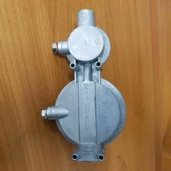 BRAIDED GAS PIGTAIL REGULATOR KIT CHANGEOVER TWIN CYL POL 1/4 INV FLARE 450MM - 51-HTFP14I450 KIT -Sports Outdoor 12 9952f55e b9dd 4b41 bdbc c9a86d7b3a94