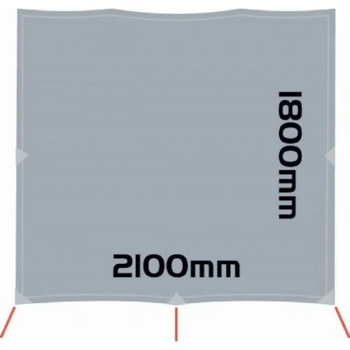 COAST CARAVAN POP TOP AWNING PRIVACY SCREEN END WALL 2100 X 1800MM V2 200-09200 3 COAST CARAVAN POP TOP AWNING PRIVACY SCREEN END WALL 2100 X 1800MM V2 200-09200 - Image 3
