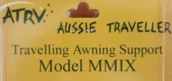 AUSSIE TRAVELLER ATRV TRAVELLING AWNING SUPPORT CRADLE MODEL WHITE MMIX 2700000000000 -Sports Outdoor 12 e7d5baa7 6803 4933 8942 059464271274