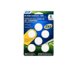 CAMCO 41152 RV TOILET TREATMENT TABS 6 PACK CARAVAN MOTORHOME RV