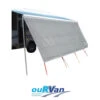 COAST ROLL OUT AWNING SUNSCREEN 12' SHADE WALL 3.4M 200-09020