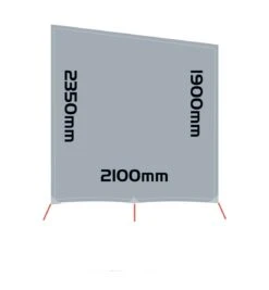 CARAVAN AWNING PRIVACY SCREEN SIDE END WALL V2 COAST 200-09212 -Sports Outdoor 200 09212 CaravanAwningPrivacyScreenSideEndWallV2 03