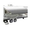 CAREFREE 14FT SILVER SHALE FADE ROLL OUT AWNING (NO ARMS). FF146D00HM 200-36740