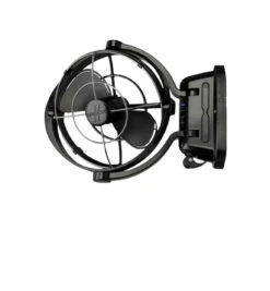 SIROCCO II CAFRAMO CARAVAN FAN BLACK 12V 0399B