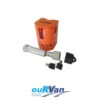 FULLSTOP™ SARACEN HITCH LOCK AUSTRALIAN V2 CARAVAN TRAILER SHL100-2 450-06082 ORANGE