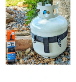 GAS TIGHT BAG BOTTLE TANK STRAP CARAVAN RV 51-CYTD -Sports Outdoor 51 CYTD TankTiesGasStrap 02