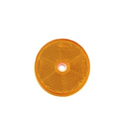 2 PACK NARVA REFLECTOR 60MM AMBER FIXED BOLT 84011BL CARAVAN CAMPER TRAILER RV