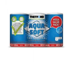 THETFORD AQUA SOFT TOILET PAPER PORTABLE TOILET 6 PACK 202241