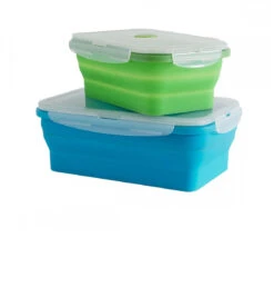 SET OF 2 COLLAPSIBLE RECTANGLE CONTAINERS CLP21