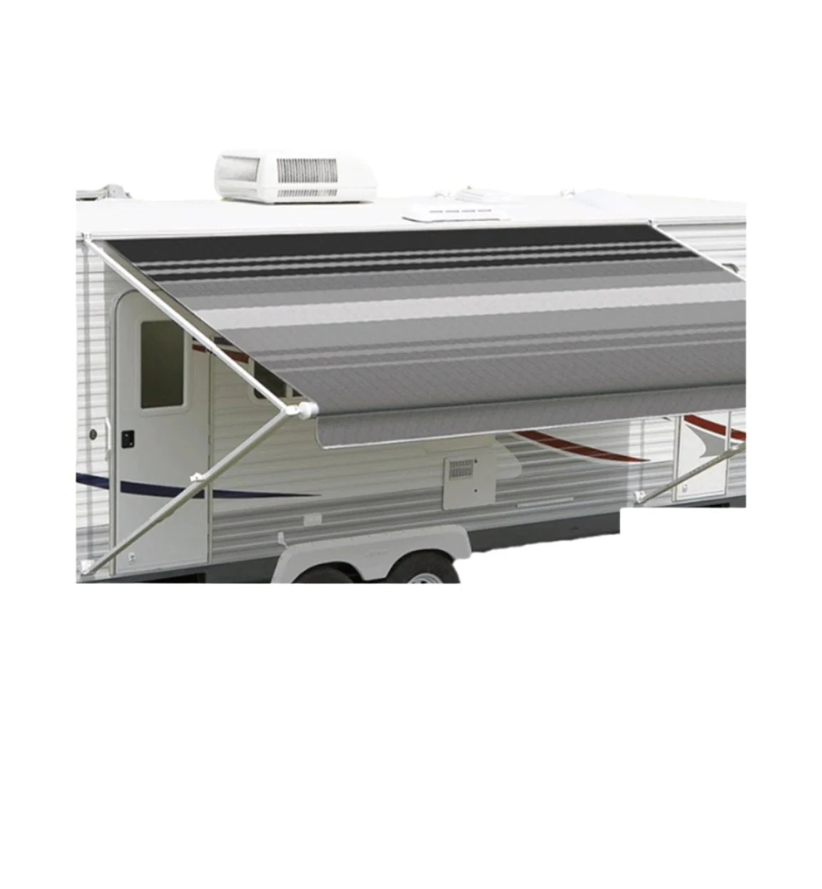 CAREFREE 19FT SILVER SHALE FADE ROLL OUT AWNING (NO ARMS). FF196D00 200-36790 2 CAREFREE 19FT SILVER SHALE FADE ROLL OUT AWNING (NO ARMS). FF196D00 200-36790 - Image 2