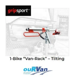 GripSport 1 Bike Van Rack, Tilting GSR021