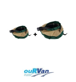 CARAVAN HOSE BAG TWIN PACK - 1 X LARGE PLUS 1 X SMALL CARAVAN HOSE BAG SAVE!