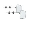 PAIR OF MILENCO GRAND AERO 4 EXTRA WIDE CARAVAN GLASS TOWING MIRROR M-2912
