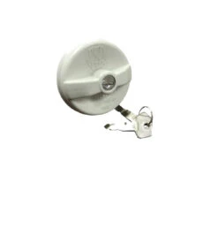 HUME/ALKO WATER TANK FILLER CAP SCREW ON WHITE LOCKING CARAVAN CAMPER CPC WHTLC