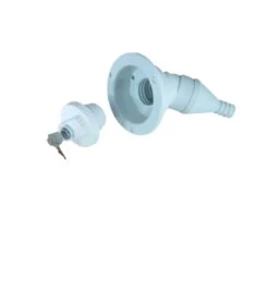 HUME/ALKO WATER TANK FILLER KIT SCREW ON LOCKING CAP WHITE CARAVAN CAMPER CPC WHTWFLC